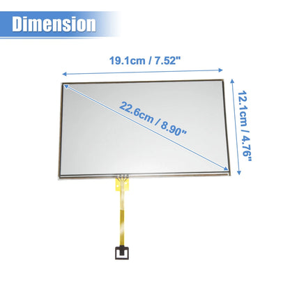 Touch Screen Digitizer for Ford Super Duty (2003-2007) - Clear Gray Glass