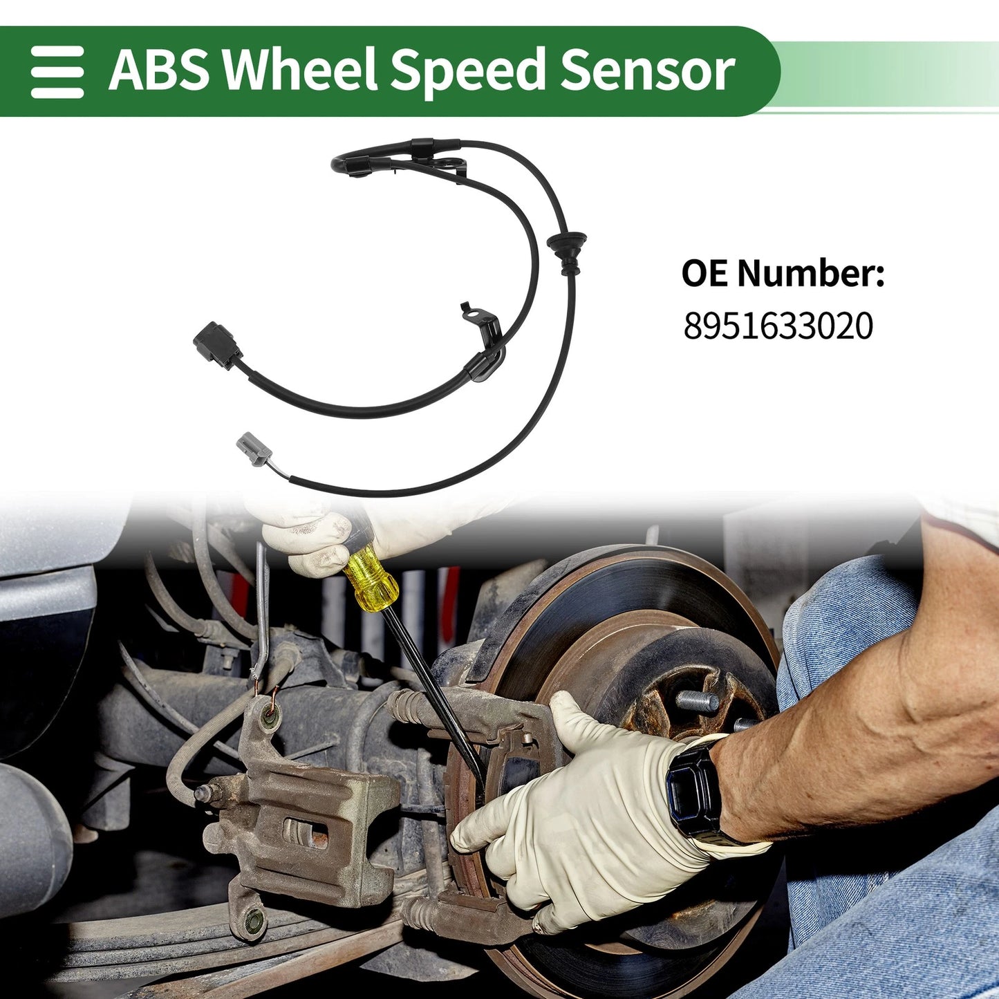ABS Wheel Speed Sensor Rear Left for Toyota Camry