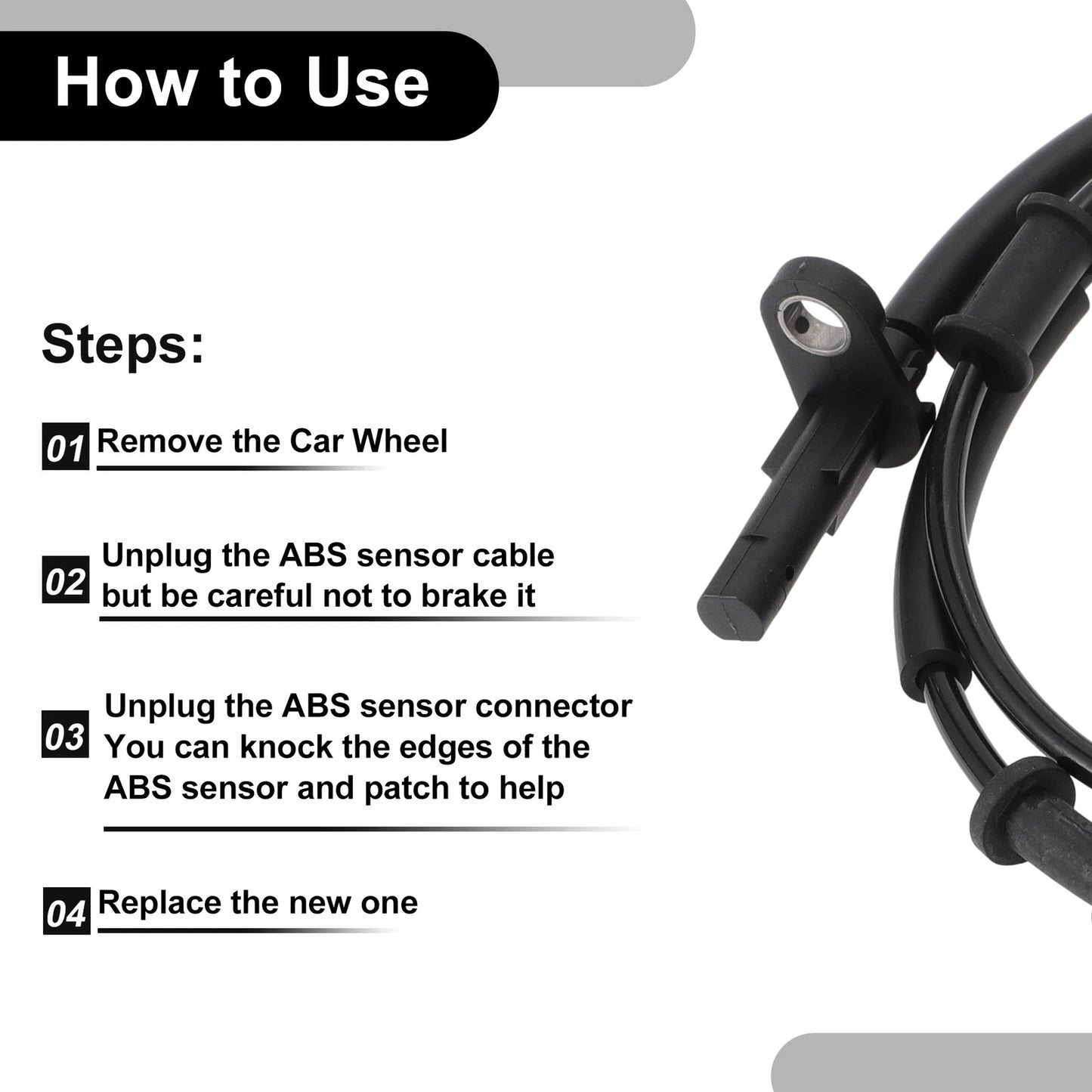 ABS Wheel Speed Sensor Kit for Ford F-150 (2011-2014) - 1 x Rear Left
