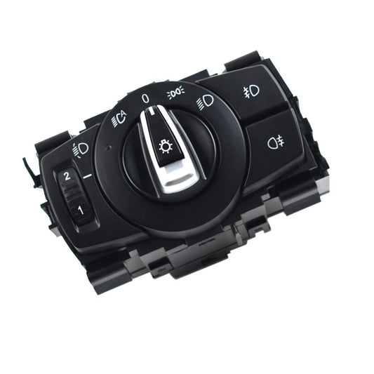 1x Black Headlight Switch for BMW 1 3 Series X1 E84 E88 E90 E92 (2007-2013)