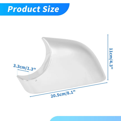 Left Driver Side Chrome Mirror Lower Cover for Tesla Model 3 (2017-2024)