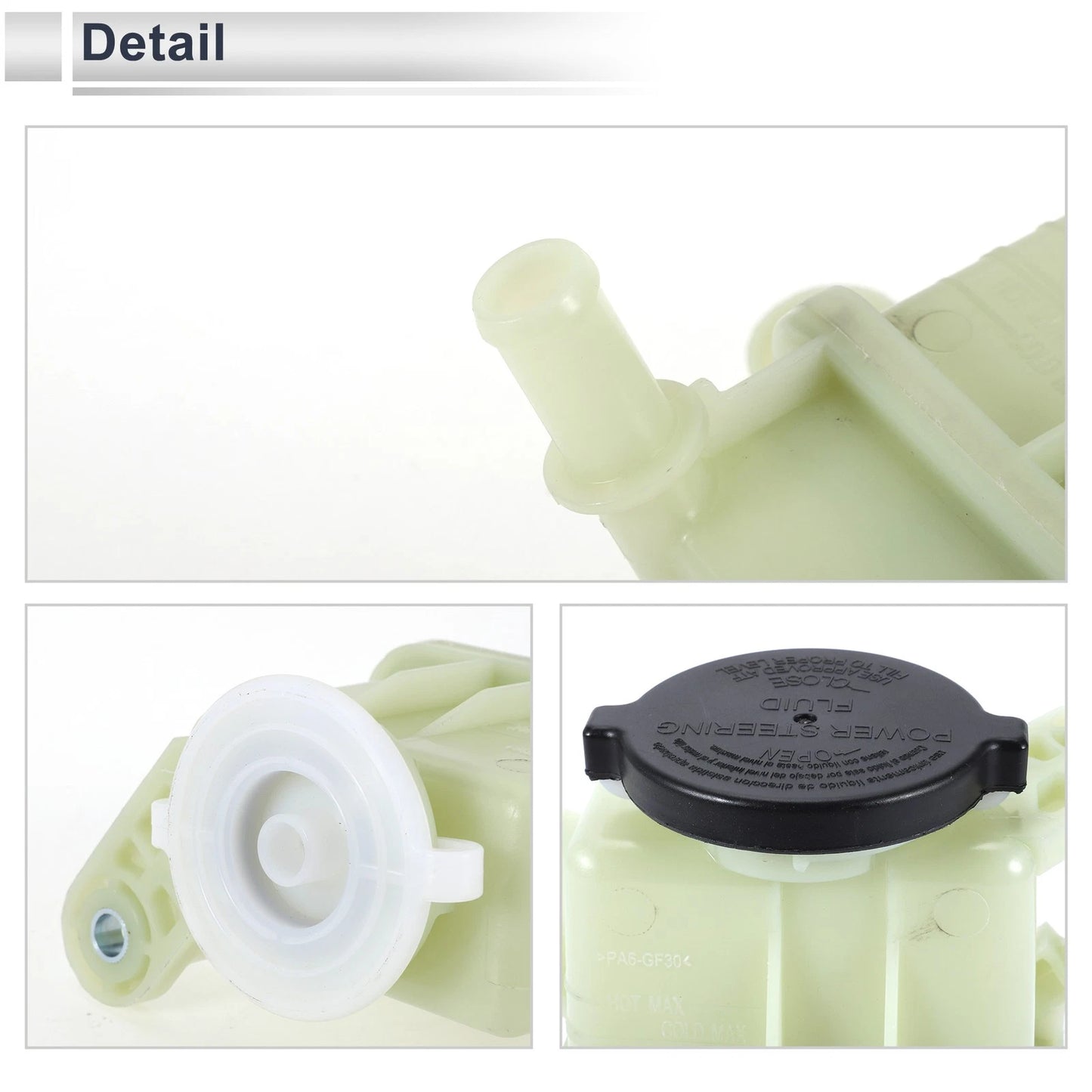 Power Steering Reservoir for Subaru Legacy (2010-2014) 1 Pc Beige
