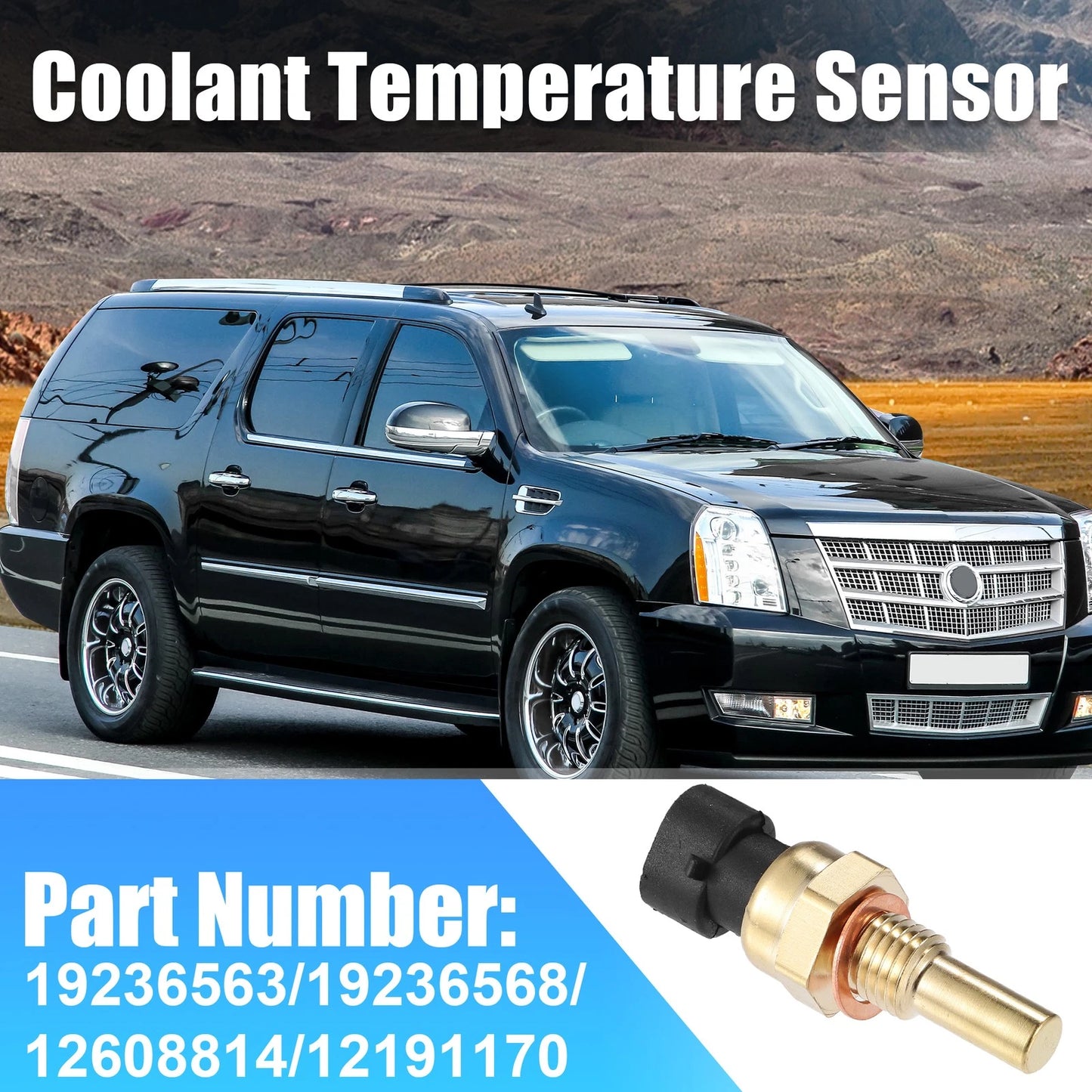 Engine Coolant Temperature Sensor for Cadillac Escalade (2002–2020)