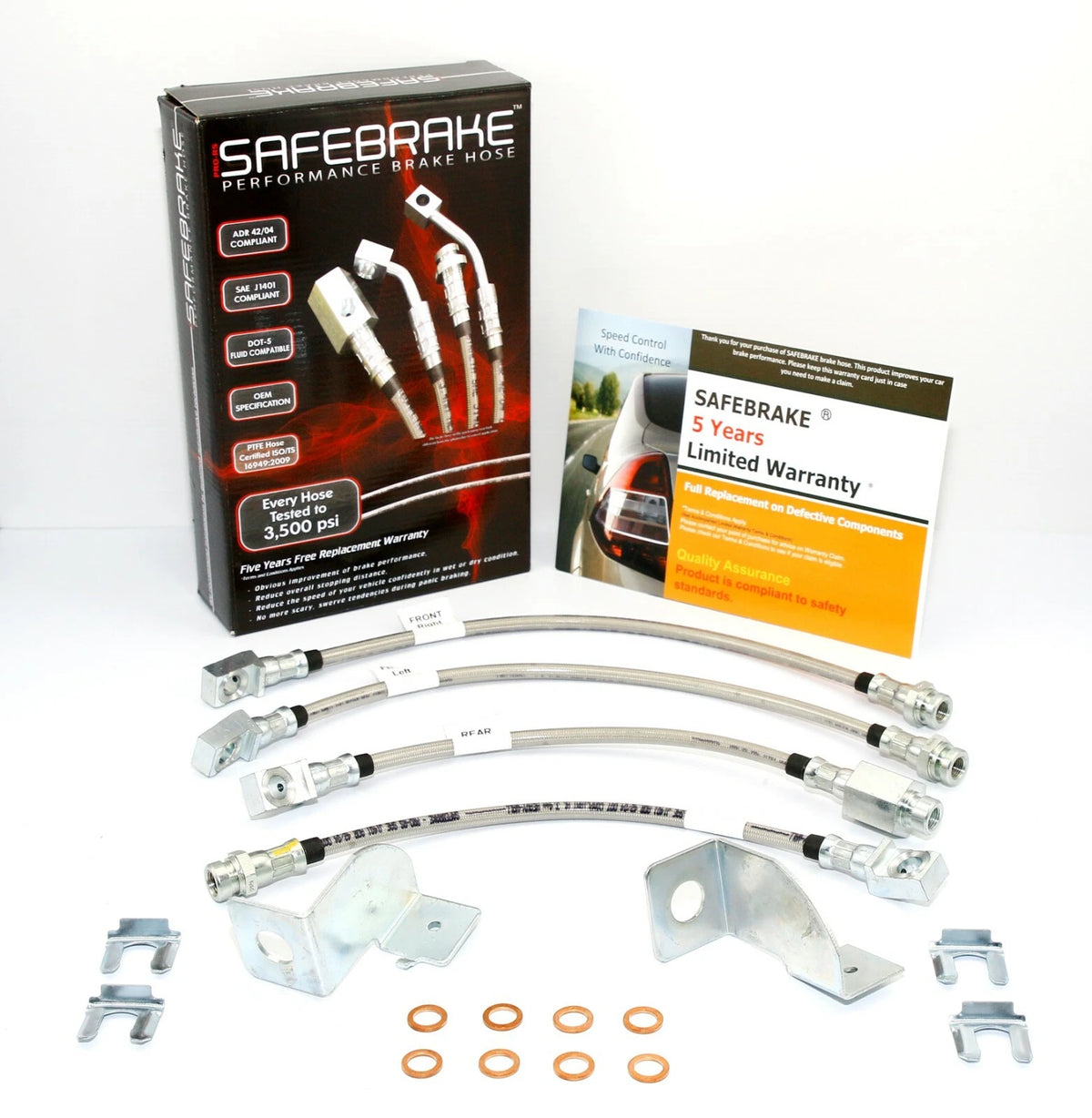 Brake Line Kit for Falcon EL I6/V8 Sedan (1996-1998)