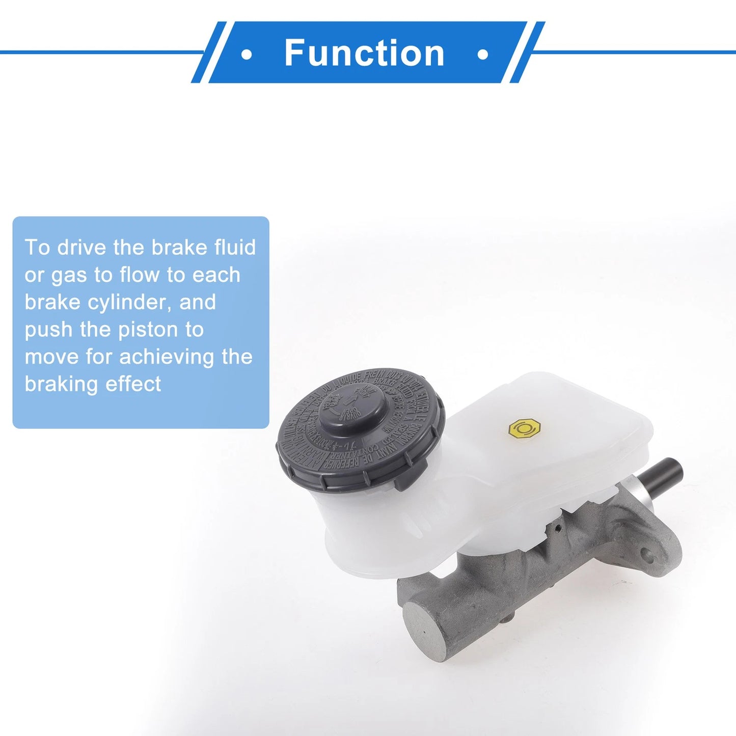 Brake Master Cylinder with Reservoir for Honda CR-V (2002-2006)