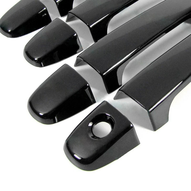 Glossy Black Exterior Door Handle Cover Trim for Subaru Crosstrek (2018-2023)