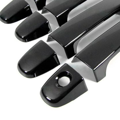 Glossy Black Exterior Door Handle Cover Trim for Subaru Crosstrek (2018-2023)