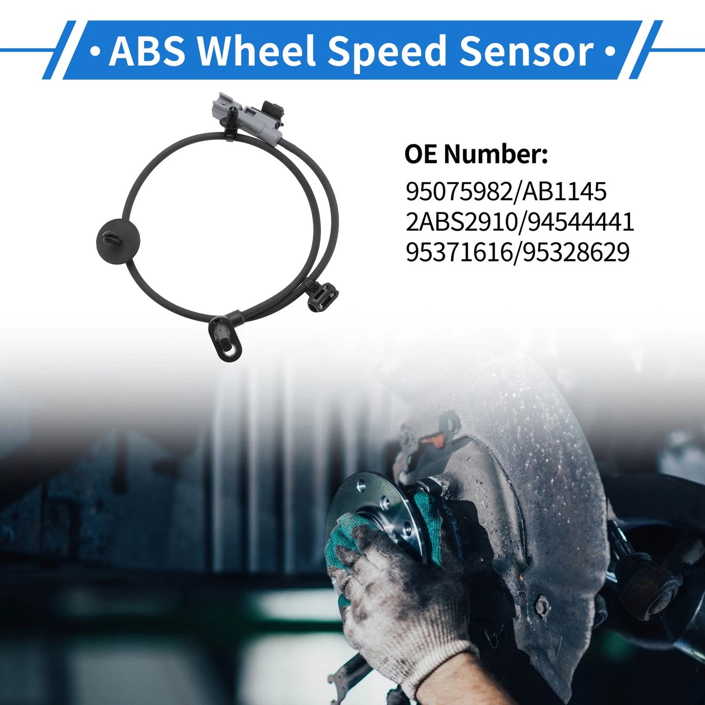 ABS Wheel Speed Sensor / 2 x / for Buick Encore (2013–2019)