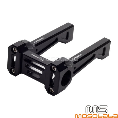 Tall Handlebar Risers w/Top Clamp Cover for Harley Pan America 1250 (2021-2023)