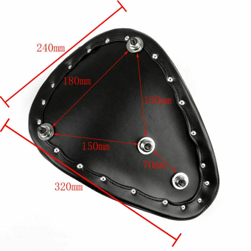 Solo Seat for Chopper Bobber Custom SX CB 650 (1980-1983)