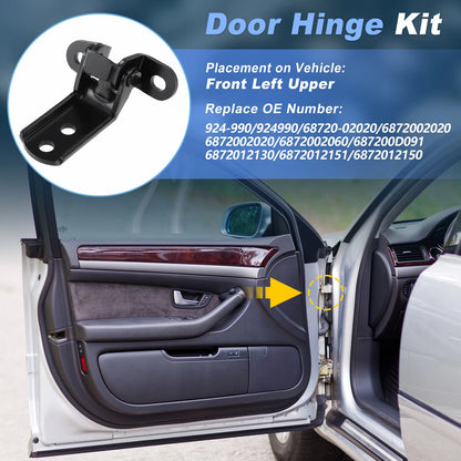 Upper Door Hinge Assembly for Toyota 4Runner, Camry, Tacoma, Corolla (2003-2023)
