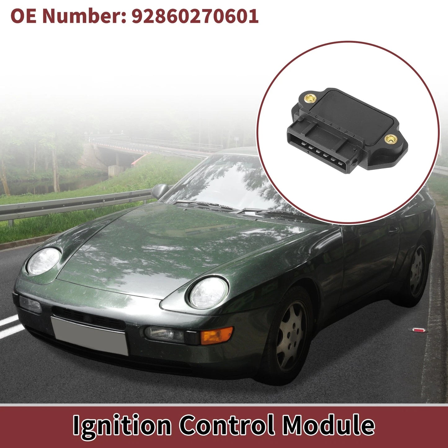 1 x Ignition Control Module for Porsche 928 Plastic (1983-1995)
