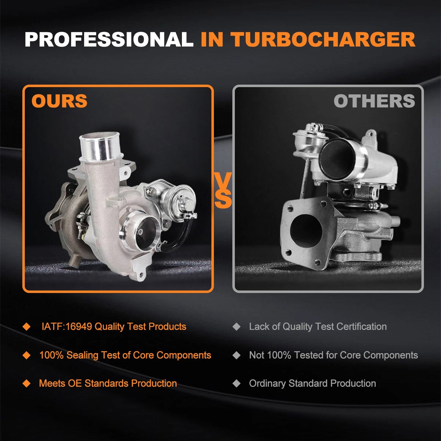 Turbocharger for Mazda 3 6 2.3 MZR CX-7 (2005) - K0422-881 Turbo Upgrade