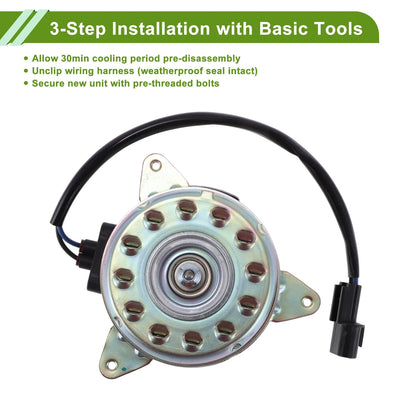 Radiator Fan Motor for Mitsubishi Outlander ES, ASX (2013-2015)