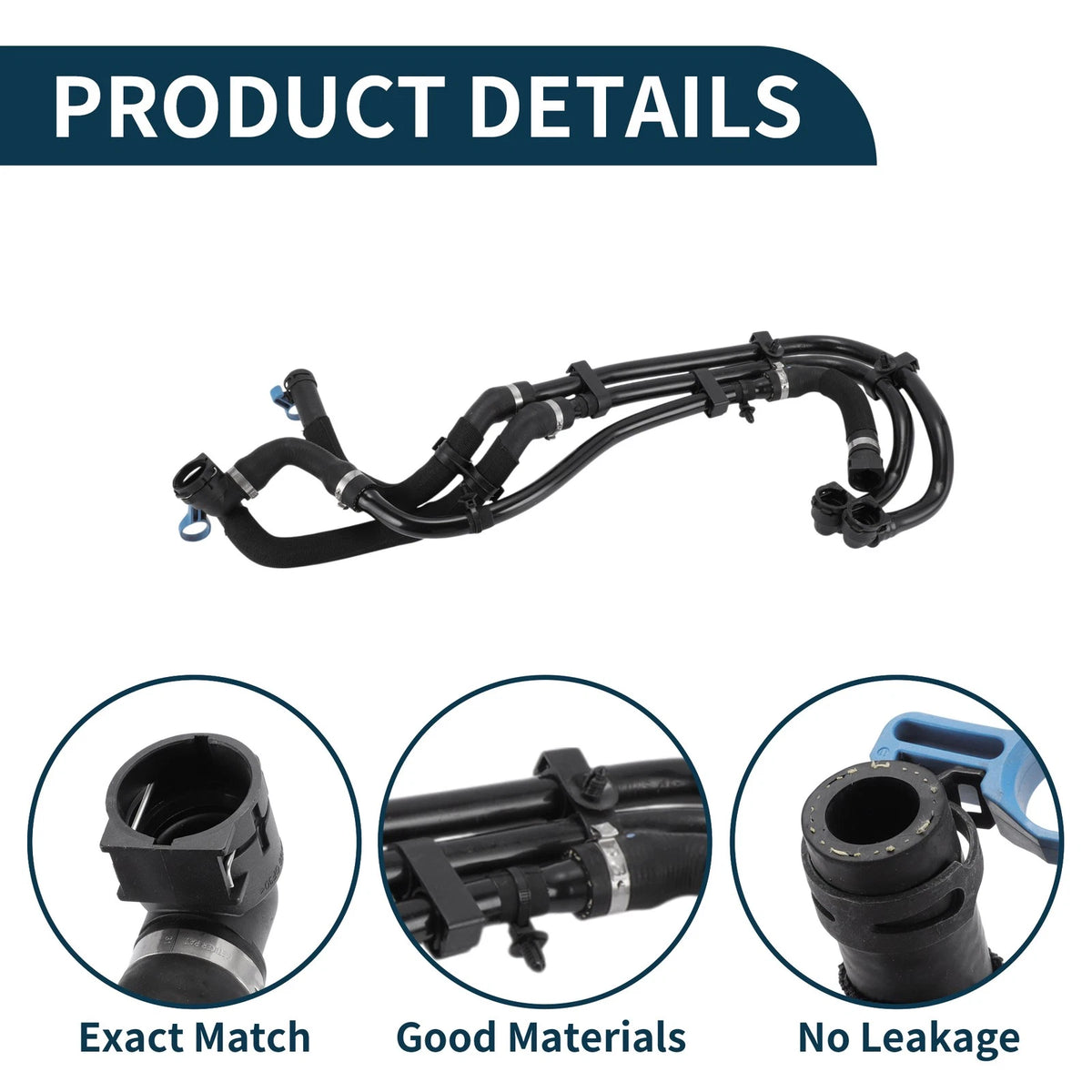 Radiator Hose No.LR093990 for Land Rover Range Rover Velar (2018-2023)