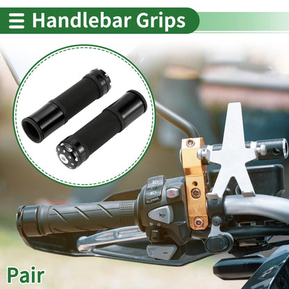 7/8" 22mm Hand Grips Aluminum Alloy for Motorcycle