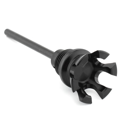 Black Oil Dipstick Transmission Fill Plug for Harley Davidson Softail (2013-2023)