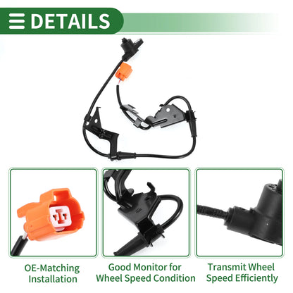 ABS Wheel Speed Sensor for Honda Stream Front Right (2000-2006)