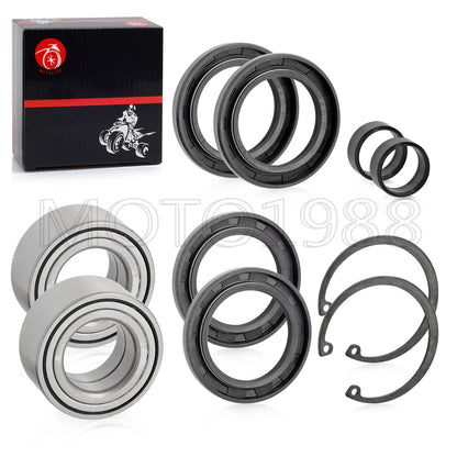 Heavy Duty Front Wheel Bearings Seals for Honda Foreman TRX400FW/TRX450 ES 4X4