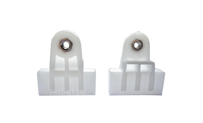 2 x Door Glass Window Track Clips for Nissan Frontier Navara D22 (1997-2003)