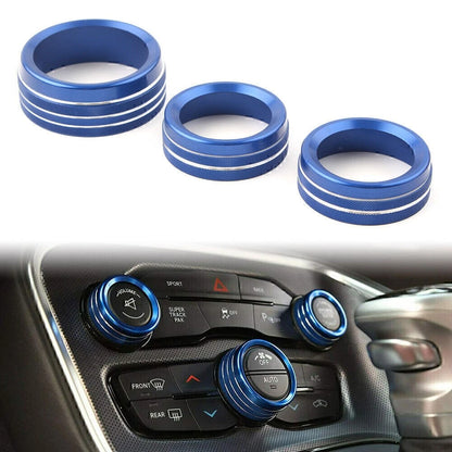 Air Conditioner Switch Knob for Dodge Challenger 2015-2020 - Blue
