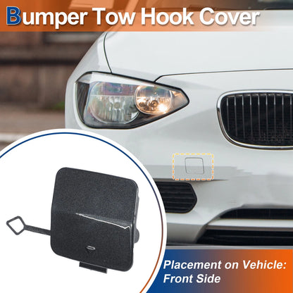 Tow Hook Cover Front Bumper for BMW 1 Series F20 Mineral Grey