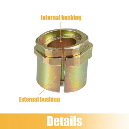2 x Front Camber Caster Bushings for Ford F150 F250 F350 (2004-2023)