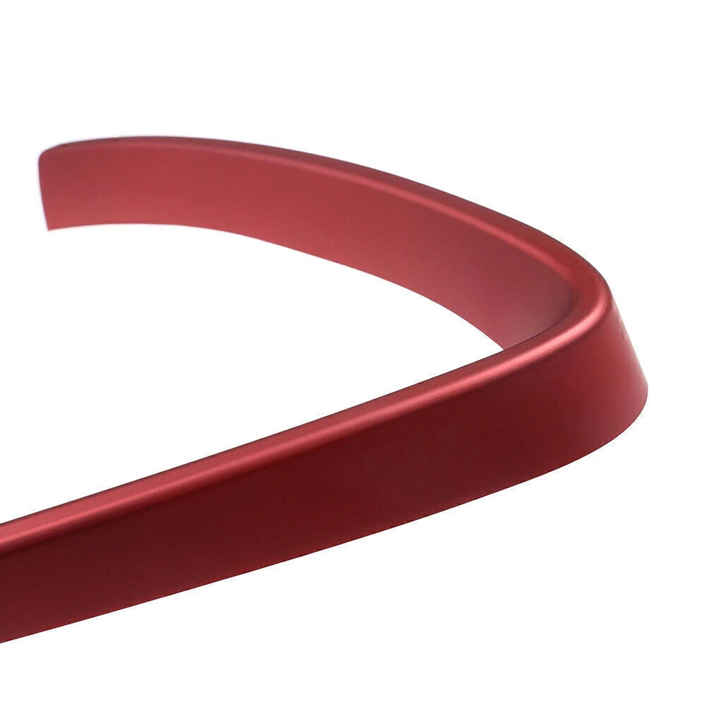 Red Front Bumper Grille Trim Cover for Alfa Romeo Stelvio (2017-2021)