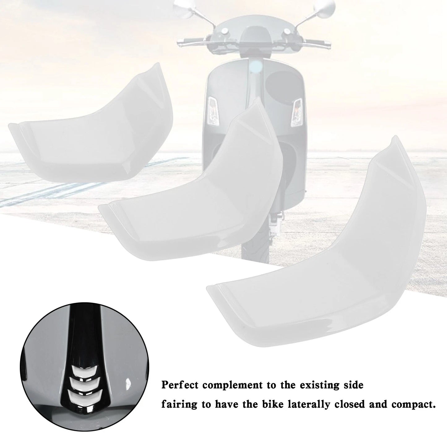 Front Horn Cover Trim for Vespa Sprint 300, GTS 300, HPE, GTV (2019-2023)