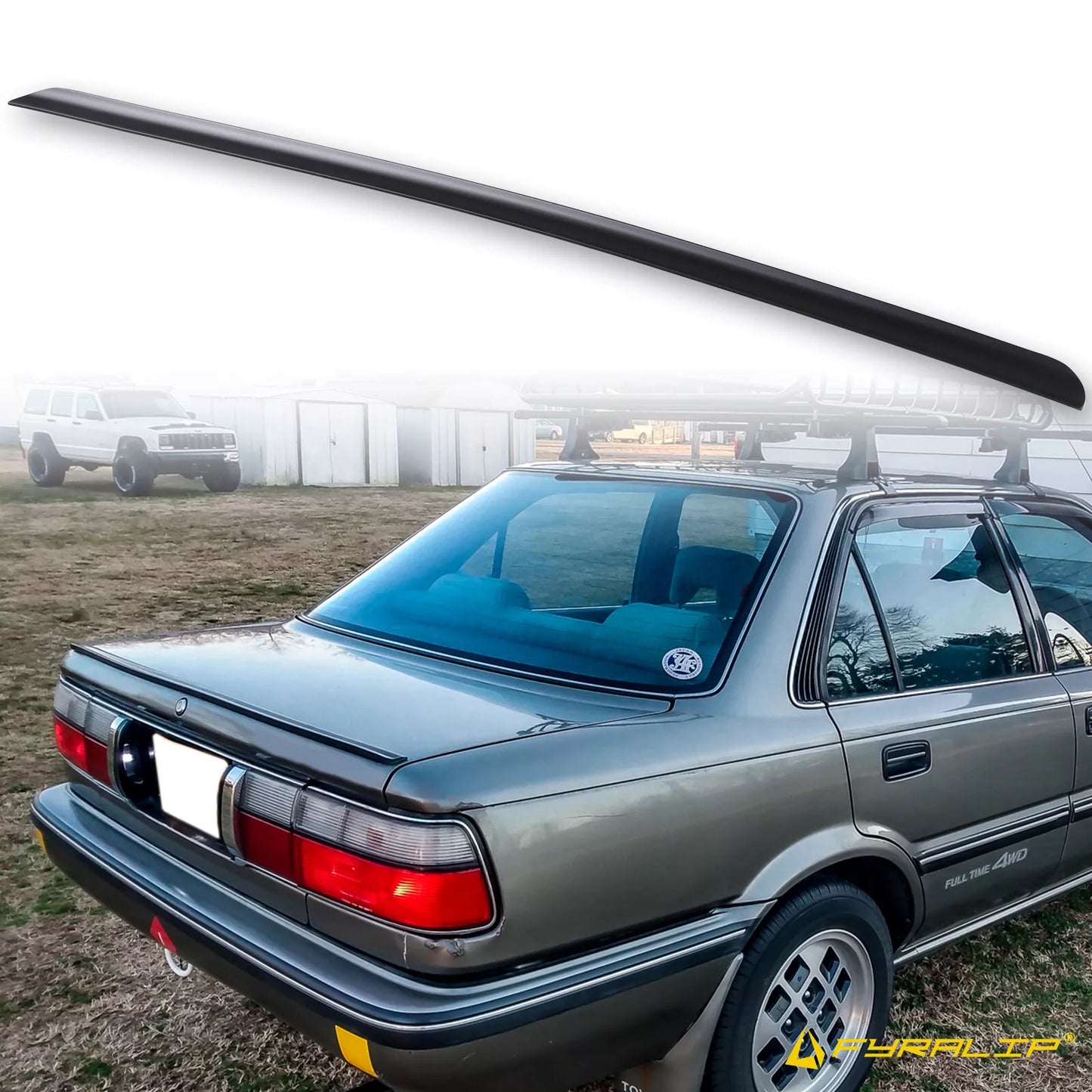 Boot Lip Spoiler for Toyota Corolla E90 Sedan (2007-2013)