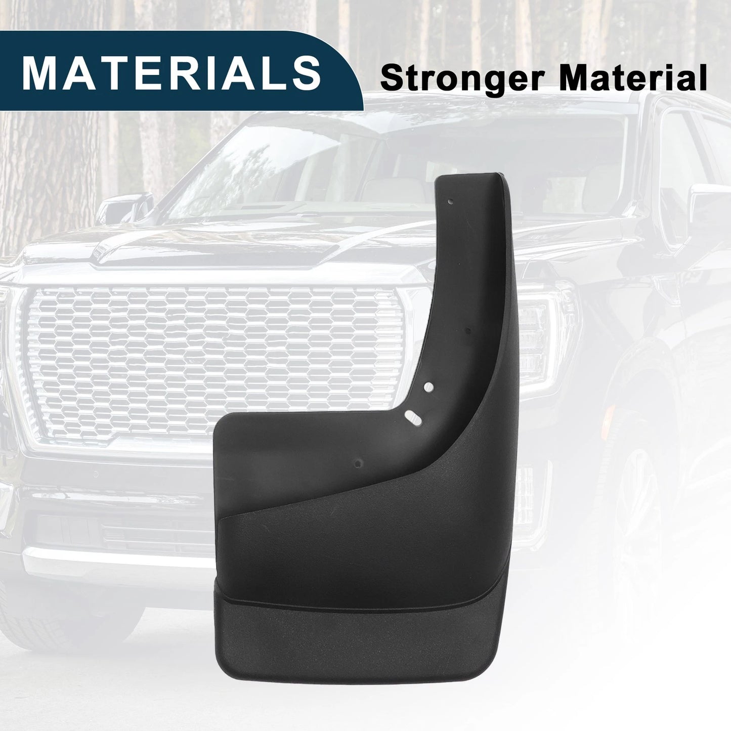 Mud Flap Splash Guard for Chevrolet & GMC Avalanche Silverado Tahoe