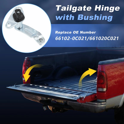 Tailgate Hinge Left DriverSide for Toyota Tundra (2007–2021)