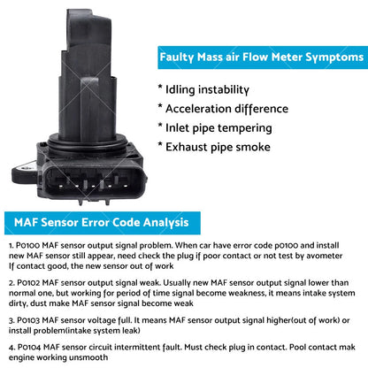 Mass Air Flow Sensor for 4Runner, Camry, Kluger, Prado, Prius