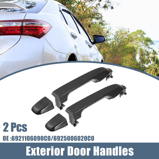 Exterior Door Handles / 2 x / Rear Left and Right for Toyota Camry (2012–2017)