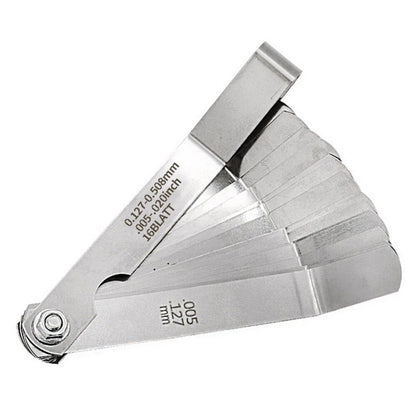 Valve Adjustment Stainless Steel Motorcycle Feeler Gauge for All Makes