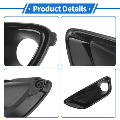 Fog Light Grills for Jeep Grand Cherokee 2016-2021 (2 x Lights)