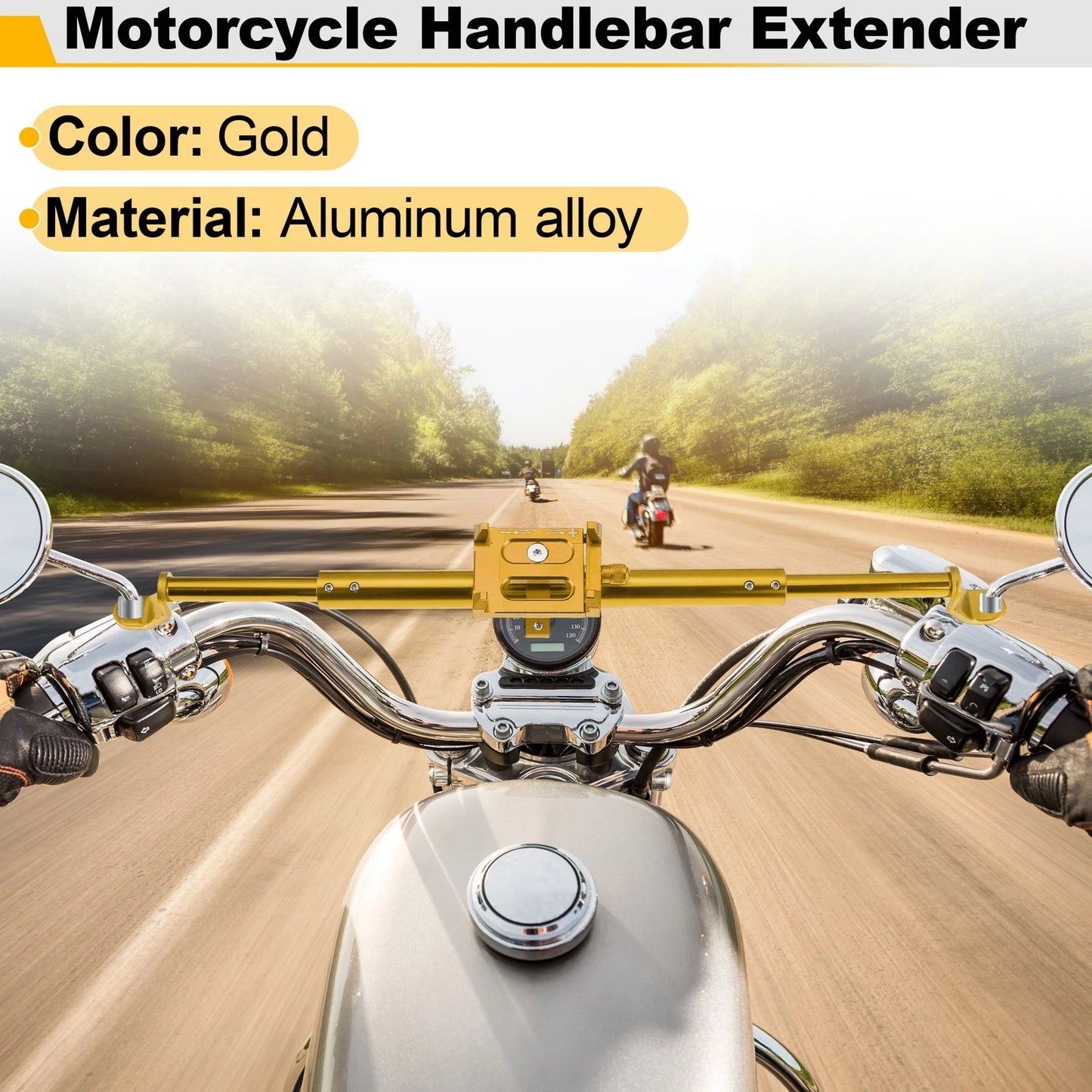 Balance Handle Bar Extender Bracket / 1 Set / for Motorcycle