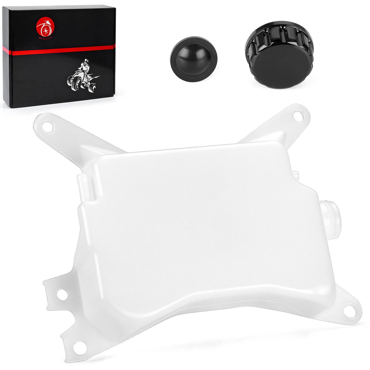 Radiator Reservoir & Cap Kit for Kawasaki KLR650 (1987–2010)