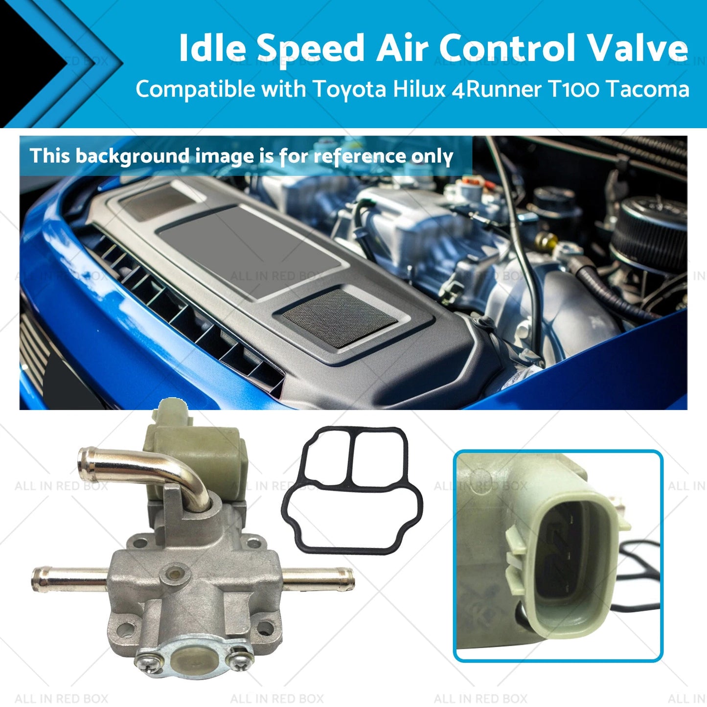 Idle Speed Air Control Valve for Toyota Land Cruiser Prado, Hilux (1996-2006)