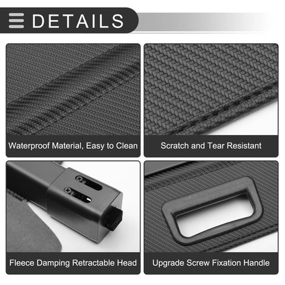 Retractable Cargo Cover for Lexus RX 270 350 450H (2010-2015) Black