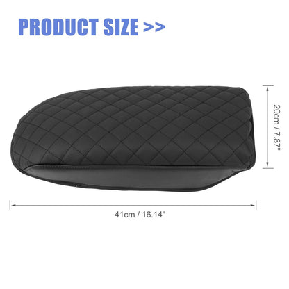 Center Console Lid Armrest Cover for Ford Explorer (2011-2019) Black