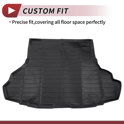 Cargo Liner Rear Trunk Mat for Ford Mustang 2015-2024 Black TPE