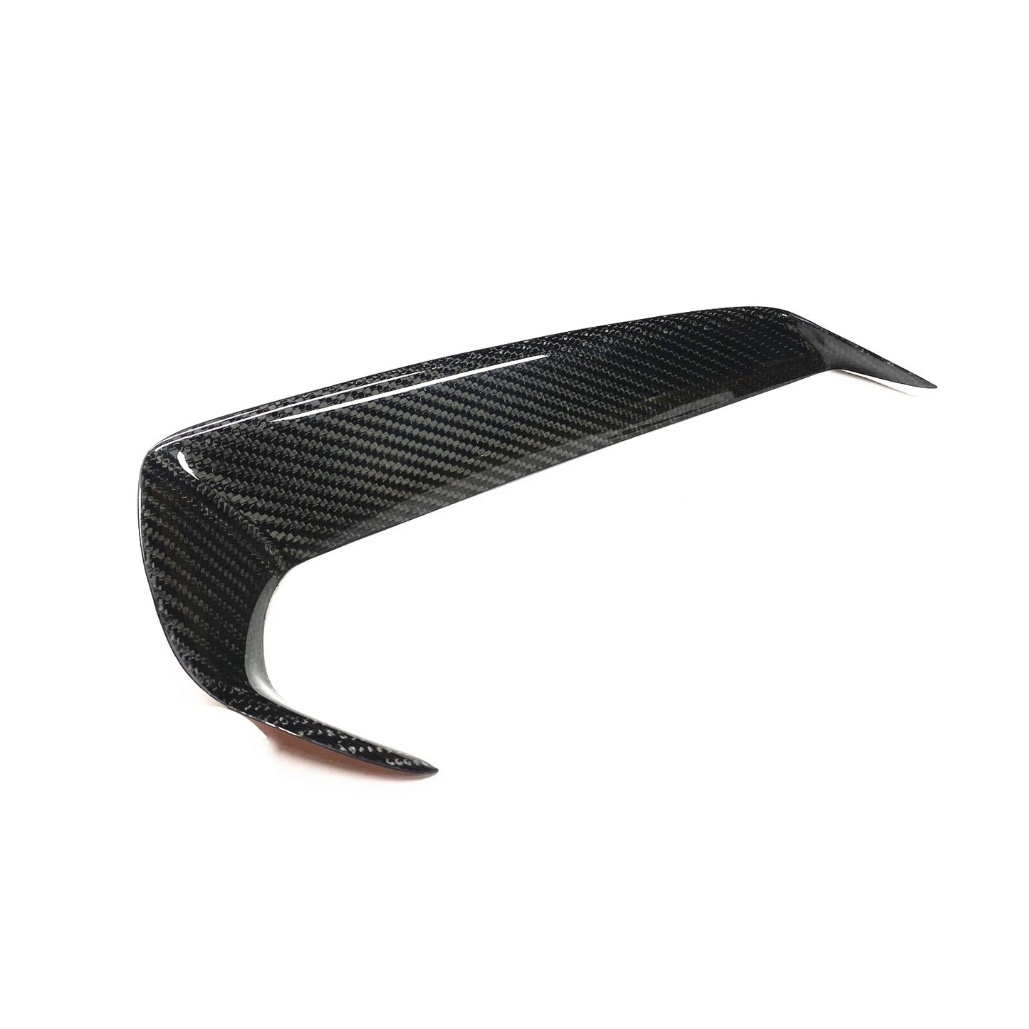 2 x Carbon Fiber Headlight Eyebrow Covers for Nissan GTR R35 (2008-2016)