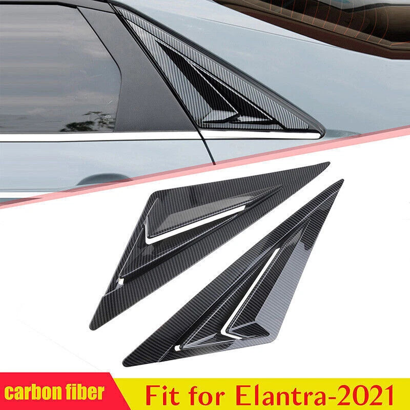 Side Vent Window Scoop Louver Cover for Hyundai Elantra (2021-2022)