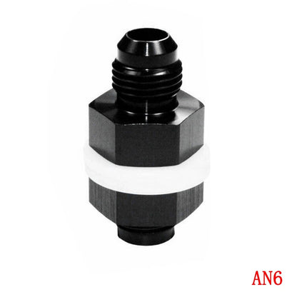 6 AN Flare Fuel Cell Bulkhead Fitting with Washer for Universal (No Year)