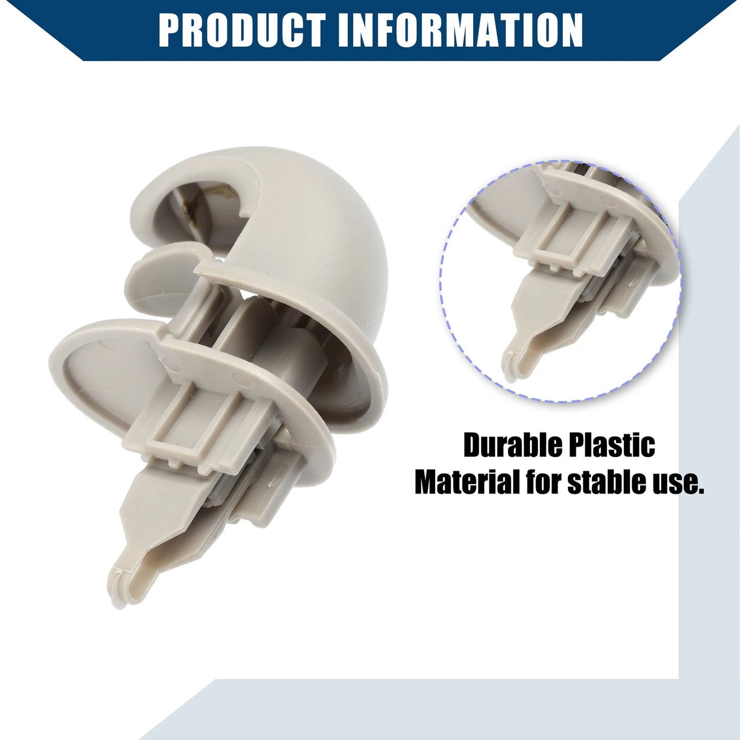 Coat Hook Clothes Hanger for Dodge RAM 1500 2500 (2002-2005) Gray