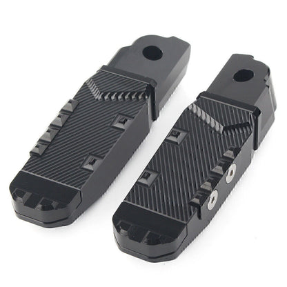 CNC Aluminum Black Rear Passenger Foot Pegs for BMW S1000RR (2009-2023)