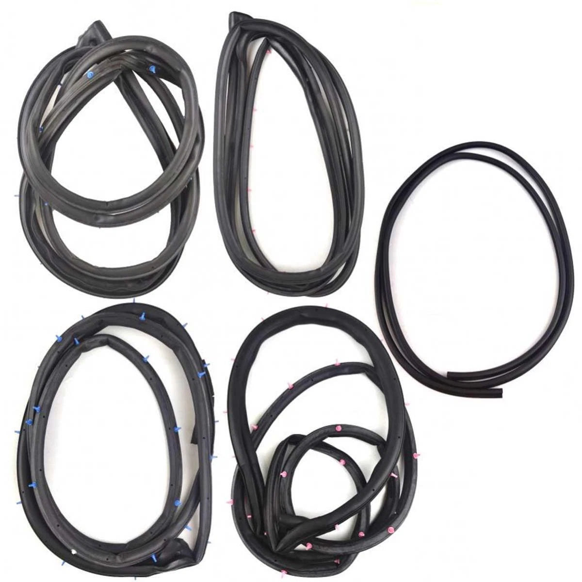 Front Windshield Door Rubber Set 5 Fits Nissan March K13 Hatchback 2010-18 D05