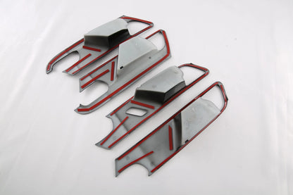 Inner Door Handle Bowl Lid Carbon Fiber Cover Trim for Mazda CX-50 (2023-2024)
