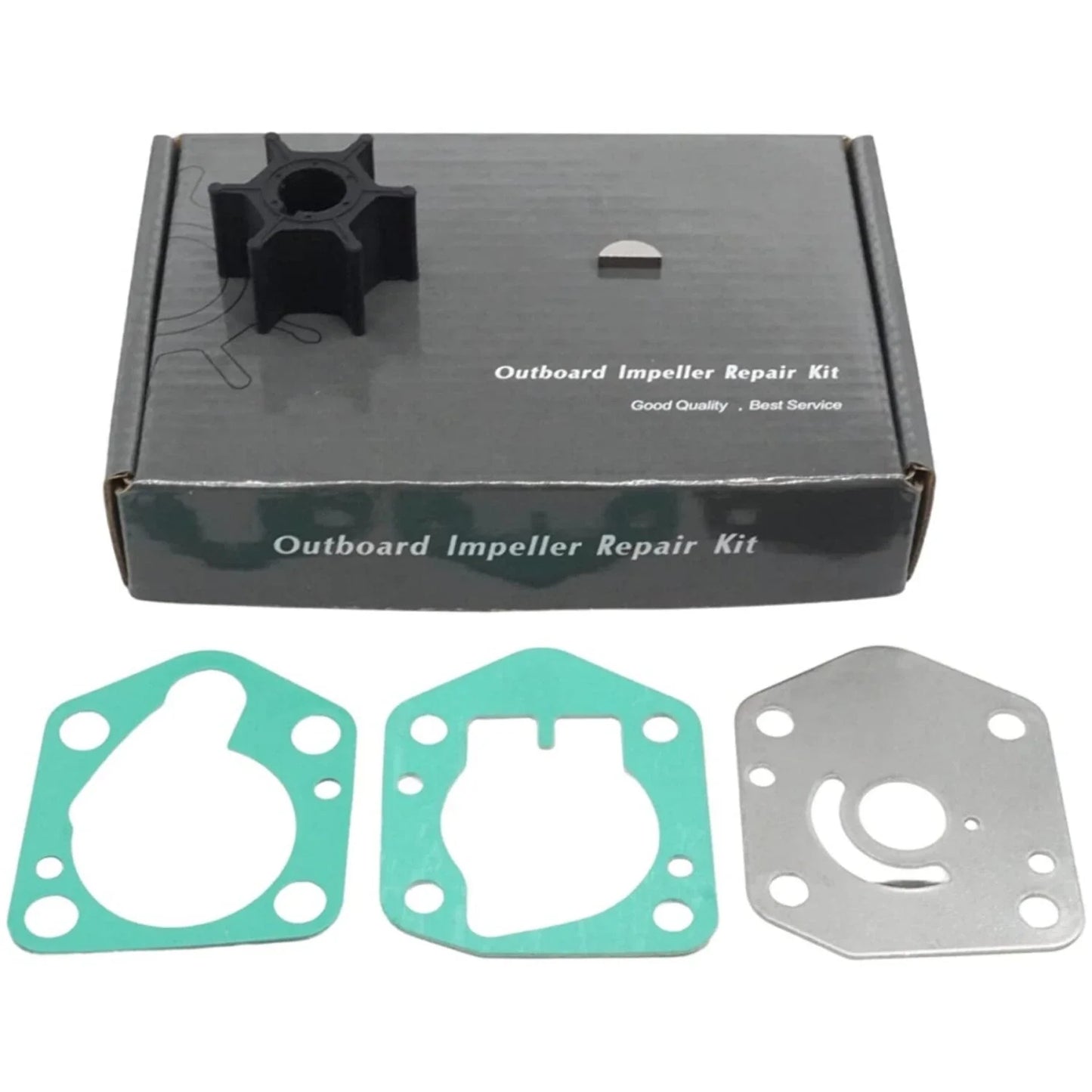 Water Pump Impeller Kit for Suzuki Outboard 8-20HP (17400-99J01/99J02)